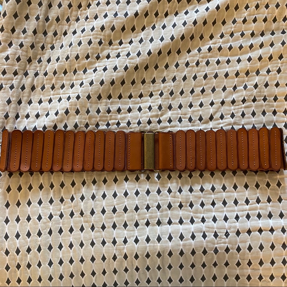 Anthropologie Tabitha Wide Clasp Belt